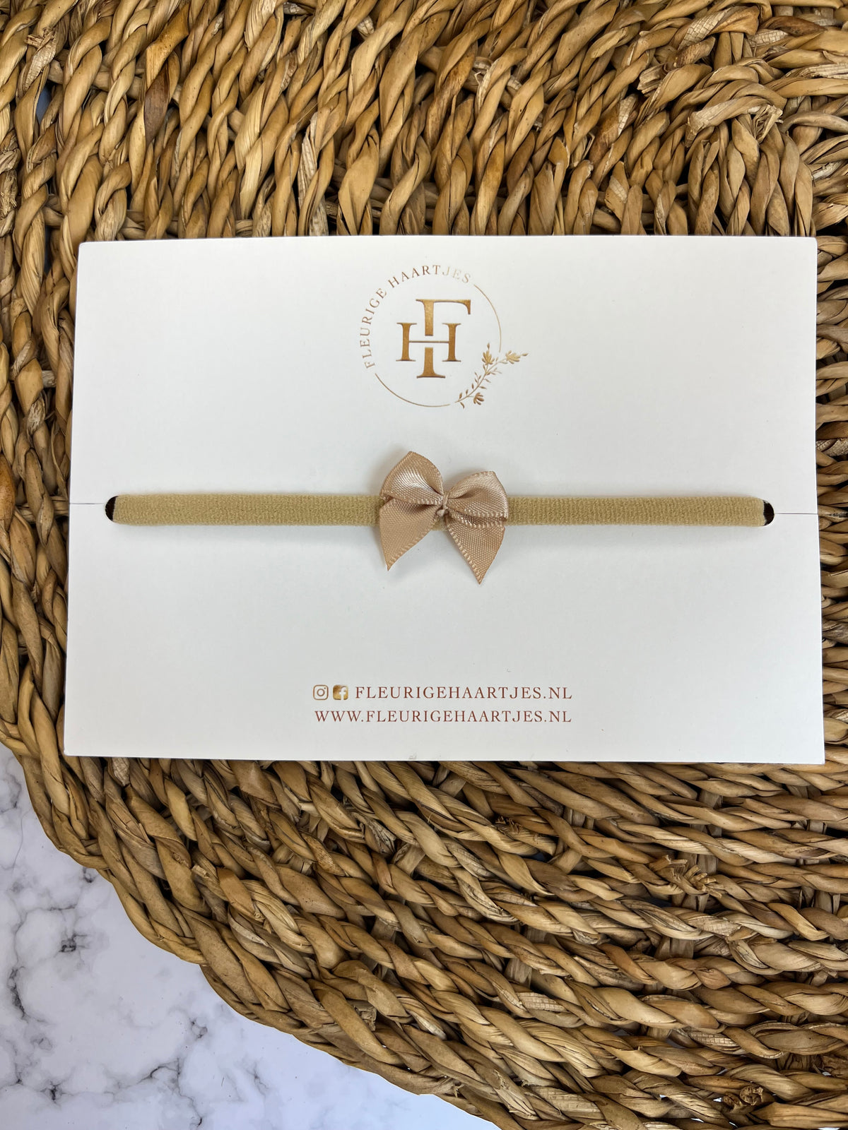 Mini Bow | Elastieken Haarband