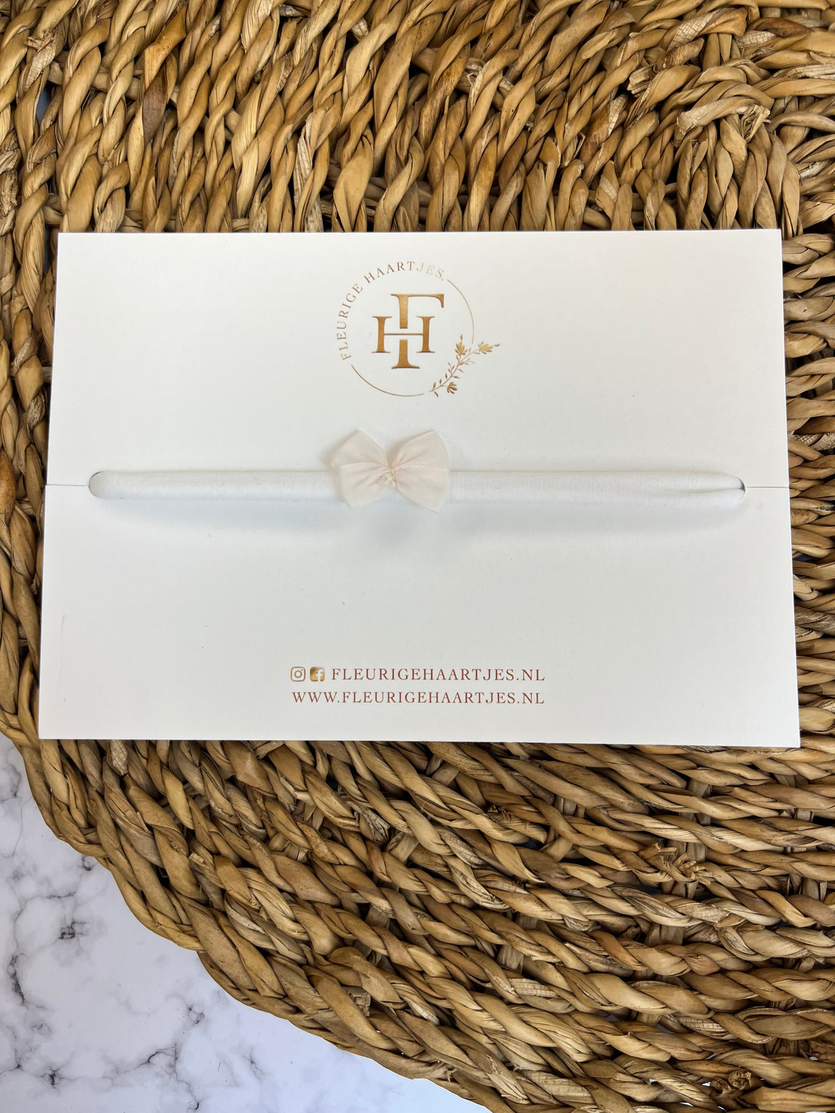 Mini Bow | Elastieken Haarband