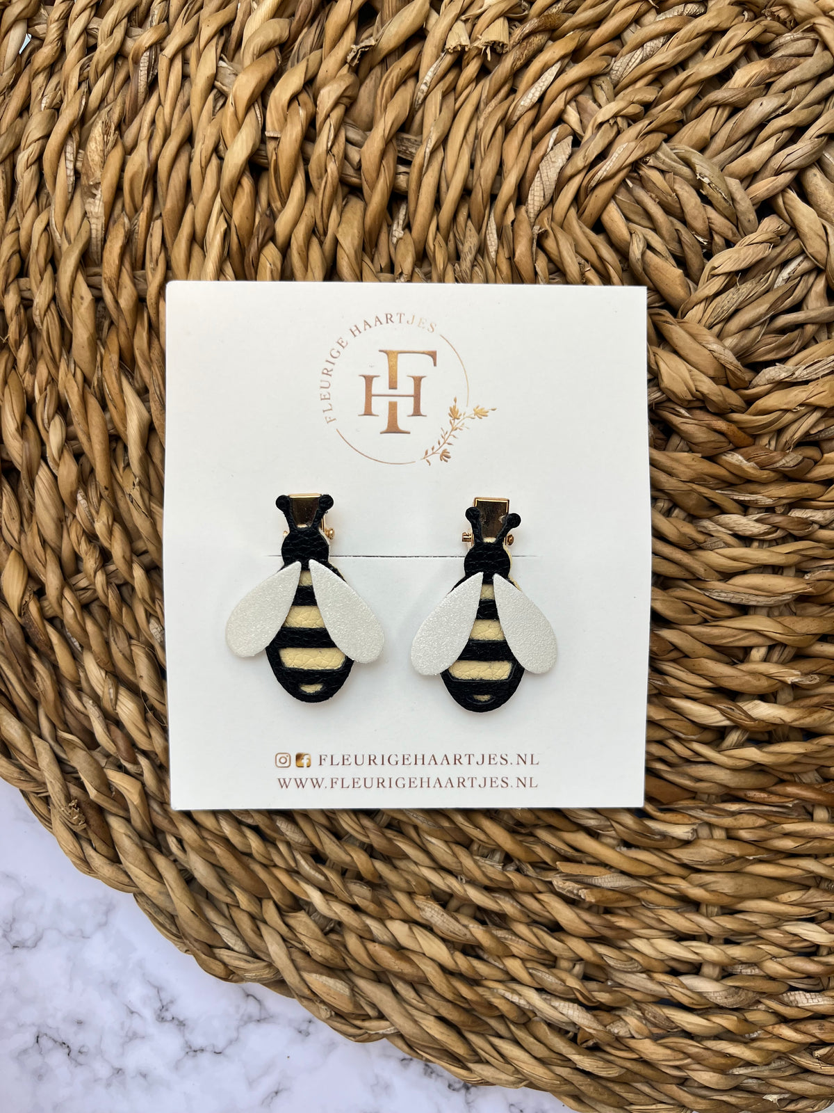 Daisy &  Bee | Set van 2 Haarknipjes