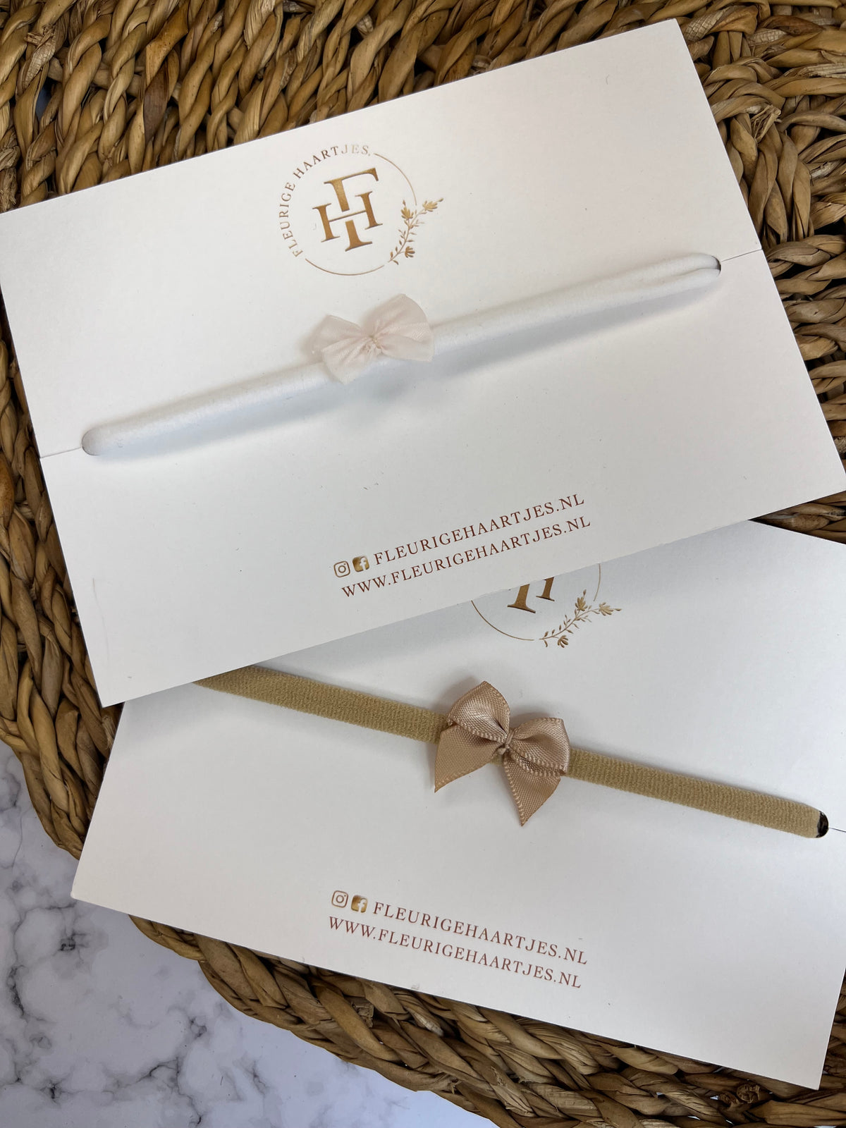 Mini Bow | Elastieken Haarband