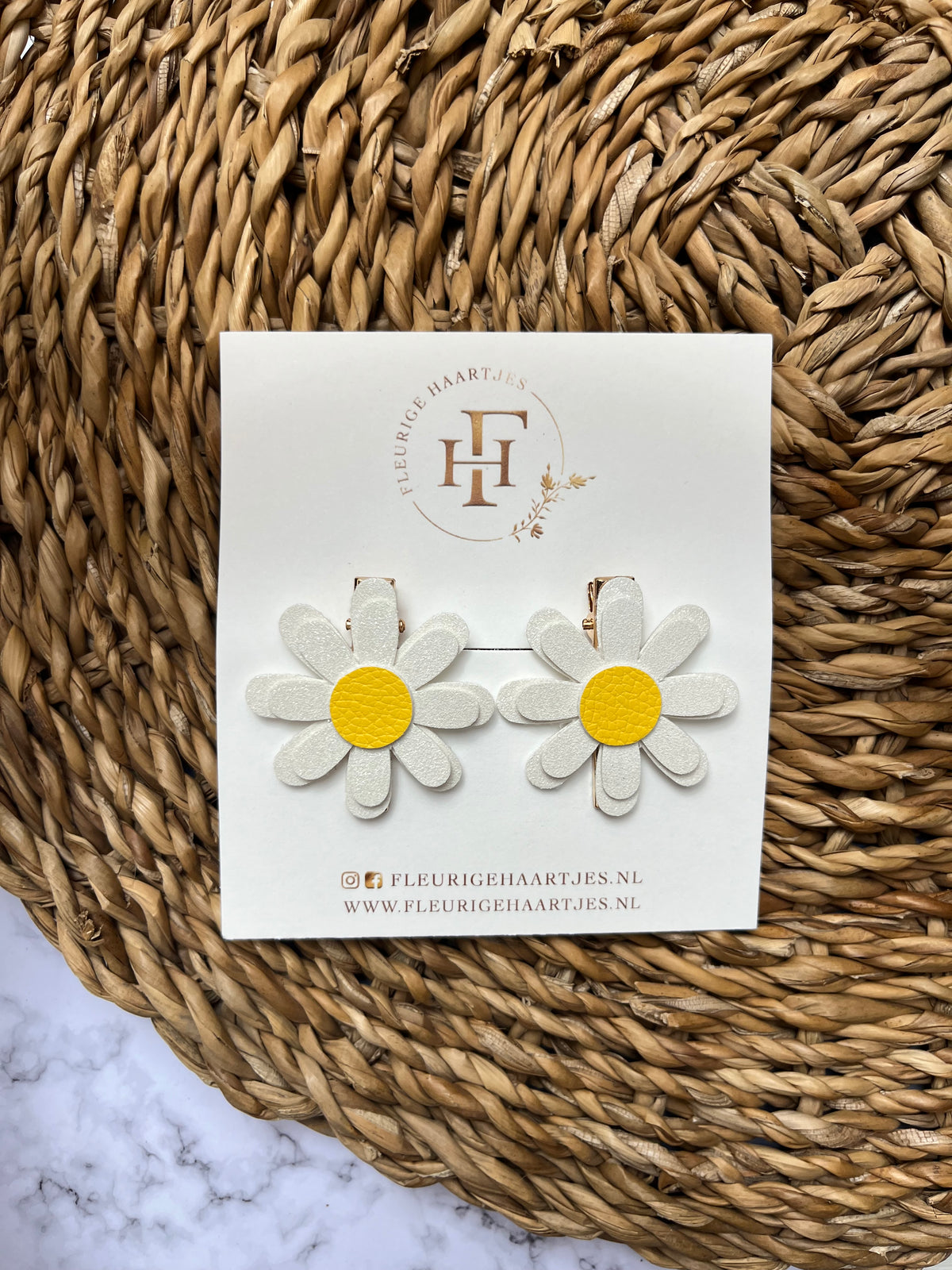 Daisy &  Bee | Set van 2 Haarknipjes