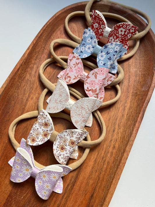 Floral Bow | Elastieken Haarband