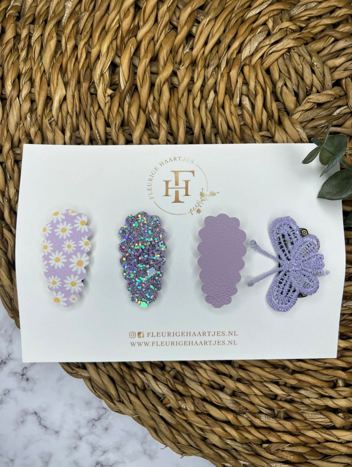 Purple Butterfly | Anti-Slip Set