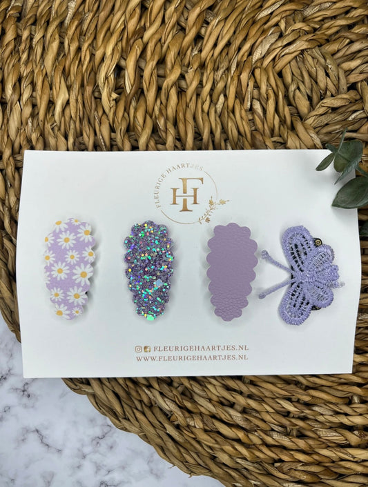 Purple Butterfly | Anti-Slip Set